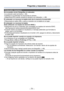 Page 71- 71 -
Preguntas y respuestas  Solución de problemas
Ordenador, impresora
No se pueden enviar fotografías al ordenador.
 ●La conexión está mal hecha (→56). ●Verifique si el ordenador ha reconocido la cámara. ●Seleccione [PC] cuando conecte la cámara a su ordenador. (→56)
El ordenador no reconoce la tarjeta (sólo lee la memoria incorporada).
 ●Desconecte el cable USB y vuelva a conectar con la tarjeta en su lugar .
El ordenador no reconoce la tarjeta.  
(Está utilizando una tarjeta de memoria SDXC.)...