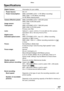 Page 107107VQT1C63
Others
Speciﬁ cations
Digital Camera:Information for your safety
Power Source:DC 3 V
Power Consumption:DMC-LS75/DMC-LS70: 1.5 W (When recording)
DMC-LS60: 1.4 W (When recording)
0.6 W (When playing back)
Camera Effective pixels:DMC-LS75/DMC-LS70: 7,200,000 pixels
DMC-LS60: 6,000,000 pixels
Image sensor:1/2.5˝ CCD
Total pixelsDMC-LS75/DMC-LS70: 7,380,000 pixels
DMC-LS60: 6,370,000 pixels
Primary color ﬁ lter
Lens:Optical 3 × zoom, f=5.8 to 17.4 mm [35 mm ﬁ lm camera 
equivalent: 35 to 105 mm]...