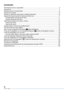 Page 6
VQT1L51 (SPA)
Contenidio
Información para su seguridad ........................................................................\
...................2Accesorios  ........................................................................\
..................................................7Nombres de los componentes  ........................................................................\
....................8Acerca de las pilas  ........................................................................\...