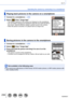 Page 235235SQW0021
Wi-Fi
Operating the camera by connecting it to a smartphone
Playing back pictures in the camera on a smartphone
1Connect to a smartphone (→229)
Switch the 
location of the 
pictures to be 
displayed2Select [  ] from “Image App” • The images captured by the camera are displayed on the smartphone. • You can switch a picture to be displayed using the icon at the top left on 
the screen. Select [LUMIX] to display a picture saved in the camera.
 • When the picture is touched, it is played back at a...