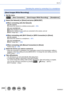 Page 240240SQW0021
Wi-Fi
Operating the camera by connecting it to a smartphone
[Send Images While Recording]
1Set the menu
 → [New Connection] → [Send Images While Recording] → [Smartphone]
2Select [Via Network] or [Direct] and press [MENU/SET]
 ■When connecting with [Via Network](On the camera) Connect the camera to a wireless access point (→264)
(On your smartphone)
 Set Wi-Fi function to “ON” Select the wireless access point you co nnected to the camera, and set Start “Image App” (→228)
 ■When connecting with...