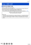 Page 258258SQW0021
Wi-Fi
Using “LUMIX CLUB”
About the [LUMIX CLUB]
Acquire a “LUMIX CLUB” login ID (free).
If you register this unit to the “LUMIX CLUB”, you can synchronize images between the 
devices you are using, or transfer these images to WEB services.
Use the “LUMIX CLUB” when uploading pictures to WEB services.
 • You can set the same “LUMIX CLUB” login ID for this unit and a smartphone. (→261)
Refer to the “LUMIX CLUB” site for details.
http://lumixclub.panasonic.net/eng/c/
Please note;
 • The service...