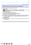 Page 262262SQW0021
Wi-Fi
Using “LUMIX CLUB”
Delete your login ID and account from the “LUMIX CLUB”
Delete the login ID from the camera when transferring it to another party or disposing of it. 
You can also delete your “LUMIX CLUB” account.
1Set the menu
 →  [Setup] → [Wi-Fi] → [Wi-Fi Setup] → [LUMIX CLUB]
2Select [Delete account] • The message is displayed. Press [MENU/SET].
3Select [Yes] in the login ID delete confirmation screen • The message is displayed. Press [MENU/SET].
4Select [Yes] on the confirmation...