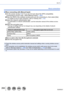 Page 266266SQW0021
Wi-Fi
About connections
 ■When connecting with [Manual Input]
  On the screen of step 1 of “If you are not sure about the WPS compatibility 
(connecting by [From List])”, select [Manual Input] (→265)
  Enter the SSID of the wireless access point you are connecting to, then select [ Set] • For details on how to enter characters, refer to “Entering Text” (→52).  Select the network authentication type • For information on network authentication, see the instruction manual of the wireless access...