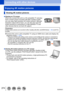 Page 274274SQW0021
Connecting with other devicesEnjoying 4K motion pictures
Viewing 4K motion pictures
 ■Viewing on TV screen
When you connect this unit to a 4K-compatible TV and play 
back a motion picture recorded with [Rec Quality] of [4K], 
you can enjoy high-resolution 4K motion pictures. Although 
resolution output will be lower, you can also play back 4K 
motion pictures by connecting to a high-definition TV and 
other devices that do not have 4K support.
Preparation
When motion pictures are recorded in...