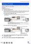 Page 276276SQW0021
Connecting with other devices
Viewing on TV screen
You can view pictures on a TV screen by connecting your camera to your TV with the 
HDMI micro cable or AV cable (optional).
Preparation
Turn off both camera and TV.
1Connect camera to TV
Check the plug direction and insert it straight in. (If the cable is inserted in the wrong 
direction, the plug could become deformed and cause faulty operation) Also, do not 
insert into the wrong socket. Doing so may cause damage to this unit.
 ■To connect...