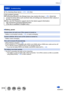 Page 310310SQW0021
Others
Q&A  Troubleshooting
 Try checking these items (→310 - 325) first.
If the problem persists,   Performing [Reset] in the [Setup] menu may resolve the issue (→50) . (Note that 
except for some items such as [Clock Set], all settings are returned to their values at 
the time of purchase.)
  Also, see the Panasonic support site for the latest support information.
http://panasonic.jp/support/global/cs/dsc/  
(This site is available in English only.)
 ■Battery, power
Camera does not work even...