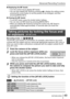 Page 4949SQT0359 (ENG)
Advanced Recording Functions
 
■Displaying the MF Assist
 • Turn the control ring to display MF Assist.
 • You can also display MF Assist by pressing 
 to display the setting screen, 
pressing the cursor button to set the position to be enlarged, and then \
pressing [MENU/SET].
 
■Closing the MF Assist
 • To exit MF Assist, press the shutter button halfway.
 • You can also exit MF Assist by pressing [MENU/SET].
 • When you display MF Assist by turning the control ring, MF Assist is...