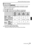 Page 5353SQT0359 (ENG)
Advanced Recording Functions
 Burst function
Recording mode: The pictures are recorded in succession while the shutter button is pres\
sed. • Pictures that are taken while the [Burst Rate] is set to [SH] are record\
ed together as a single burst group.
1Press [  ] button (  )
2Press   to select the burst icon ([  ], etc.) and press 
3Press   to select the burst speed and press [MENU/SET]
[SH]
(Super  high 
speed)
∗
[H]
(High 
speed) [M]
(Middle  speed) [L]
(Low 
speed)
Speed 
(pictures/...