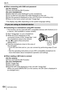 Page 6464SQT0359 (ENG)
Wi-Fi
 
■ When connecting with SSID and password
(On the camera)
 Press and hold the [Wi-Fi] button
(On your smartphone)
 Select  [Wi-Fi]∗ under [Settings]∗ on the smartphone   Turn on [Wi-Fi]∗ and select the SSID displayed on this unit  Enter the password displayed on this unit (First time connecting only)\
 Return to the home screen and start “Image App”
∗ The display may differ depending on the system language setting.
If you are using an Android device
 
■ Connecting to a smartphone...