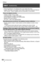 Page 8888SQT0359 (ENG)
Others
Q&A  Troubleshooting
 •
Performing [Reset] in the [Setup] menu may resolve the issue.
 • Further information is provided in the “Owner’s Manual for advanced features  (PDF format)”. Check it together with the information in this secti\
on.
Focus not aligned correctly.
 • Subject outside of focus range.
 • Caused by jitter or subject movement.
 • [Focus/Release Priority] is set to [RELEASE].
 • [Shutter AF] is set to [OFF].
 • AF Lock (→49) is set inappropriately.
Recorded pictures...