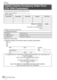 Page 9696SQT0359 (ENG)
Others
Digital Camera Accessory Order Form 
(For USA Customers)
Please photocopy this form when placing an order.
1. Digital Camera Model #                                          
2. Items Ordered
Accessory #  Description Price Each Quantity Total Price Shipping & Handling $6.95Subtotal
Your State & Local Sales Tax Total
3. Method of payment (check one) 
American ExpressVISACredit Card #   MasterCardExpiration Date   DiscoverCustomer Signature   
(Please do not send cash)
4. Shipping...