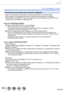 Page 248248SQW0023
Wi-Fi
Envío de imágenes a un PC
Creación de una carpeta que recibe las imágenes
 • Cree en el ordenador una cuenta de usuario (nombre de la cuenta de hasta 254   caracteres y contraseña de hasta 32   caracteres) formada por caracteres 
alfanuméricos. El intento de crear una carpeta que recibe imágenes puede fallar si la 
cuenta incluye caracteres no alfanuméricos.
 ■Uso de “PHOTOfunSTUDIO”
  Instale “PHOT OfunSTUDIO” en el ordenador. • “PHOTOfunSTUDIO” no es compatible con Mac. • Para obtener...