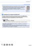 Page 2626SQW0023
Preparativos
Acerca de la tarjeta
 ●Si ajusta el interruptor de protección contra escritura en “LOCK”, quizá no pueda 
escribir, eliminar o formatear los datos o mostrarlos por fecha de grabación. Estas 
operaciones vuelven a estar disponibles cuando se desbloquea el interruptor.
 ●Se recomienda copiar las imágenes importantes en el ordenador 
(porque las ondas electromagnéticas, la electricidad estática o los fallos podrían 
dañar los datos).
Interruptor de 
protección 
contra escritura...