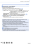 Page 288288SQW0023
Conexión con otros aparatos
Impresión
Impresión de varias imágenes
Se imprimen varias imágenes a la vez.
1Presione  para seleccionar [Impr. múlt.] en el paso 3 (→287).
2Use   para seleccionar el elemento y presione [MENU/SET]. •[Selección múlt.]:          Desplácese por las imágenes con     y seleccione las que vaya 
a imprimir con [MENU/SET]. (Presione de nuevo [MENU/SET] para 
cancelar la selección.)
 

                                                  
 Use  para seleccionar [OK] y presione...