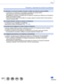 Page 324324SQW0023
Otros
Preguntas y respuestas de solución de problemas
El ordenador no reconoce la tarjeta. (Cuando se utiliza una tarjeta de memoria SDXC)→   
Compruebe si el ordenador es compatible con tarjetas de memoria SDXC.
http://panasonic.net/avc/sdcard/information/SDXC.html
→ 
 Al establecer la conexión, es posible que se muestre un mensaje que solicita que se formatee la 
tarjeta. No formatee la tarjeta.
→ 

 
Si el indicador [Acceso
 ] de la pantalla no se apaga, apague la cámara antes de...