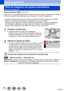 Page 7575SQW0023
Modo de grabaciónToma de imágenes con ajustes automáticos 
Modo [Auto inteligente]
Modo de grabación: 
Este modo se recomienda para quienes deseen apuntar y disparar, puesto que la cámara 
optimiza los ajustes más adecuados para el sujeto y el entorno de grabación.
La cámara optimiza los ajustes y se activan automáticamente las siguientes funciones.
 • Detección automática de escenas / Compensación de luz de fondo /  [

Detección de la cara/ojos] / Balance del blanco automático / Control de...