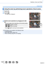 Page 143143
Stabilizer, Zoom and Flash
Using Zoom
Using the zoom by performing touch operations (Touch zoom)
1Touch [  ]
2Touch [  ] • The slide bar is displayed.
3Perform zoom operations by dragging the slide 
bar
 • The zoom speed varies depending on the touched position.
[  ] / [  ] Slow zooming
[
 
 ] / [   ] Fast zooming
 • T

ouch [
 
 ] again to end touch zoom oper ations.
 ●This function is not available in the following cases: • In Self Shot Mode • When [

High Speed Video] is set
 • When recording...