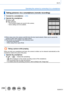 Page 236236
Wi-Fi
Operating the camera by connecting it to a smartphone
Taking pictures via a smartphone (remote recording)
1Connect to a smartphone (→232)
2Operate the smartphone
Select [  ]Take pictures • The recorded images are saved in the camera. • Some settings are not available.
 ●When using zoom, the camera could tilt when the lens barrel extends. Mak\
e sure to secure the 
camera in place with a tripod or by other means.
 ●This function is not available in the following cases: • Panorama Shot Mode •...