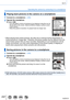 Page 237237
Wi-Fi
Operating the camera by connecting it to a smartphone
Playing back pictures in the camera on a smartphone
1Connect to a smartphone (→232)
Switch the 
device of the 
pictures to be 
displayed2Operate the smartphone
Select [  ] • You can switch a device of pictures to be displayed using the icon at 
the top left on the screen. Select [LUMIX] to display a picture saved 
in the camera.
 • When the picture is touched, it is played back at a larger size.
 • When playing back motion pictures, the data...