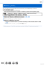 Page 246246
Wi-Fi
Wireless printing
You can print out recorded still pictures wirelessly from a PictBridge (\
wireless 
LAN-compatible)*
 printer.
*
  Compliant with the DPS over IP standards.  
Contact the printer manufacturers for details on PictBridge (wireless L\
AN-compatible) printers.
 →  [Setup] → [Wi-Fi ] → [Wi-Fi Function ] → [New Connection]  
→ [Send Images Stored in the Camera] → [Printer]
1Select [Via Network] or [Direct] to connect (→260, 263)
2Select a printer you want to connect
3Select the...