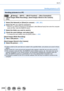 Page 249249
Wi-Fi
Sending pictures to a PC
Sending pictures to a PC
 →  [Setup] → [Wi-Fi] → [Wi-Fi Function ] → [New Connection]  
→ [Send Images While Recording] / [Send Images Stored in the Camera]   → [PC]
1Select [Via Network] or [Direct] to connect (→260, 263)
2Select the PC you want to connect to • If the PC you want to connect to is not displayed, select [ Manual Input], then enter the computer 
name (for Mac, enter the NetBIOS name).
3Select the folder you want to send to
4Check the send settings, and...