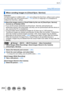 Page 253253
Wi-Fi
Using WEB services
When sending images to [Cloud Sync. Service]
Preparation
You need to register to “LUMIX CLUB” (→254) and configure the Cloud Sync. setting to send a picture 
to a Cloud Folder. Use “PHOTOfunSTUDIO” (→274) on a PC or “Image App” on a smartphone to 
configure the Cloud Sync. settings.
 ■About the images sent to a Cloud Folder by the use of [Cloud Sync. Service] 
(Current as of October 2016)
 • If you set the picture destination to [

Cloud Sync. Service], sent pictures are...