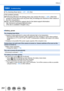 Page 291291
Others
Q&A  Troubleshooting
Try checking these items (→291 - 299) first.
If the problem persists,
Performing [Reset] in the [Setup] menu may resolve the issue (→205). (Note that 
except for some items such as [Clock Set], all settings are returned to \
their values at 
the time of purchase.)
Also, see the Panasonic support site for the latest support information.\
 
http://panasonic.jp/support/global/cs/dsc/
(This site is available in English only.)
 ■Battery, power
The charging lamp blinks.
 •...