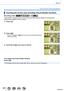 Page 4040
Basics
Touch screen (Touch operations)
Touching the screen and recording (Touch Shutter function)
Recording mode: 
This function enables you to focus and record still pictures simply by t\
ouching the 
subjects that appear on the screen.
1Touch [  ]
2Touch [  ] • The icon changes to [  ] and you can now proceed with touch 
shutter recording.
3Touch the subject you want to record
 ■To release the touch shutter function
Touch [  
 ]
 ●If shooting with the touch shutter fails, the AF area turns red and...