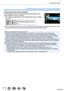 Page 7171
Recording mode
Recording panorama pictures  (Panorama Shot Mode)
 ■About panorama picture playback
Pressing 
 will start scrolling playback automatically in the 
same direction as the recording.
 • The following operations can be performed during scrolling  playback.
Start panorama playback / Pause*
Stop
*  When the playback  is paused, you can scroll forwards and backwards by dragging the screen\
. When 
the scroll bar is touched, the playback position jumps to the touched po\
sition.
 ●The zoom...