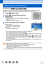 Page 8787
Focus, Brightness (Exposure) and Color tone SettingsTaking pictures with Auto Focus
Recording mode: 
By setting the optimum Focus Mode or Auto Focus Mode for the subject or recording 
condition, you can let the camera automatically adjust focus in various \
scenes.
1Press [  ] button (   )
2Press   to select [AF] and press 
[MENU/SET]
 • Set the focusing action when the shutter is pressed 
halfway  (→88)
 • Switch the 

Auto Focus mode (→89)
3Press the shutter button halfway
Focus display
( When focus...