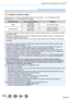 Page 128128
Ajustes de accionamiento y foto 4K
Selección de un modo de accionamiento
Enfoque en modo de ráfaga
El enfoque varía en función de [AFS/AFF/AFC] en el menú [Rec] (→88) y del ajuste de [Prior. 
enfoque/obtu.] (→191) en el menú [Personalizar].
[AFS/AFF/AFC] [Prior. enfoque/obtu.]Enfoque
[AFS] [FOCUS]
En la primera imagen
[RELEASE]
[AFF] / [AFC]
*1[FOCUS] Enfoque normal*2
[RELEASE] Enfoque predicho*3
*1   El enfoque se fija en la primera imagen cuando se graban sujetos oscuros\
 o se ajusta la velocidad...