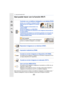 Page 25211. Uso de la función Wi-Fi
252
Qué puede hacer con la función Wi-Fi
Este manual de instrucciones se refiere a los teléfonos inteligentes y las tabletas como 
“teléfonos inteligentes” de aquí en adelante a menos que se indique lo contrario.
Controlar con un teléfono inteligente o una tableta (P253)
Grabar con un teléfono inteligente  (P259)
Reproducción de imágenes en la cámara  
(P260)
Guardar imágenes almacenadas en la 
cámara (P260)
Enviar las imágenes a un SNS
 (P261)Escribir la información de...