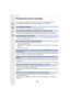 Page 32213. Otro
322
Visualización de los mensajes
En unos casos se visualizarán en la pantalla mensajes de confirmación o de error.
Los principales mensajes se describen a continuación a modo de ejemplo.
[Esta imagen está protegida]
•
Borre la imagen tras cancelar el ajuste de protección. (P246)
[Unas imágenes no pueden borrarse]/[Esta imagen no puede borrarse]
•
Esta función solamente se puede usar con imágenes que cumplen con la norma DCF.
Formatee (P27) esta unidad después de guardar los datos necesarios en...