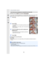 Page 5151
2. Getting Started/Basic Operations
Applicable modes: 
You can easily optimize the brightness for a touched position. When the face of the subject 
appears dark, you can brighten the screen according to the brig htness of the face.
∫ Canceling the Touch AE function
Touch [ ] .
•
[Metering Mode] returns to the original setting, and the bright ness optimization position is 
canceled.
Not available in these cases:
•
This function is not available in the following cases:–In Self Shot Mode
–When using the...