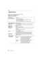 Page 4242
Others
SQT0534 (ENG) 
Specifications
Specifications are subject to change without notice.
Digital Camera Body (DMC-GF7):
Information for your safety
Power Source:DC 8.4 V
Power Consumption: 2.3 W (When recording)
[When the Interchangeable lens (H-FS12032) is used]
1.5 W (When playing back)
[When the Interchangeable lens (H-FS12032) is used]
Camera effective pixels 16,000,000 pixels
Image sensor 4/3q Live MOS sensor, total pixel number 16,840,000 pixels, 
Primary color filter
Digital Zoom Max. 4k...