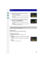 Page 3838
Preparation
•There are functions that cannot be set or used depending on the modes or menu settings being 
used on the camera due to the specifications.
2Press 3/4 of the cursor button to select the 
menu item and press  1.
•You can also select the menu item by rotating the rear dial or 
control dial.
•You can also move to the next screen by pressing [DISP.].
3Press 3/4 of the cursor button to select the 
setting and press [MENU/SET].
•You can also select the setting by rotating the rear dial or...