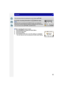 Page 4040
Preparation
•You can also set items by pressing the cursor buttons 3/4/2/1 .
On-monitor recording information in [ ] (Monitor style) 
(P72)
Select the item by pressing the [Q.MENU] button and rotating the 
control dial, and then select the setting by rotating the front /rear dial.
•You can also set with  3/4/2/1 and [MENU/SET].
∫ When operating the touch screen
1Press [Q.MENU] to display the Quick Menu.2Touch the menu item.3Touch the setting.
4Touch [Exit] to exit menu once the setting is completed....