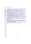 Page 217217
8. Recording Motion Pictures
•When [Rec Format] is set to [AVCHD], you cannot set a frame rate with a number of frames 
greater than 60fps.
•If you set a frame rate greater than 60fps when [Ex. Tele Conv.] in the [Motion Picture] menu is 
set to [ON], [Ex. Tele Conv.] in the [Motion Picture] menu will be canceled.
•If you set a frame rate with a number of frames greater than 60fps, the picture quality may 
deteriorate.
•If you assign [Variable Frame Rate] to [Fn Button Set]  (P317) in the [Custom]...