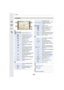 Page 36213. Others
362
In playback
1
Playback Mode  (P231)
Protected picture  (P251)
Number of prints (P249)
Location Information 
display (P232)
ÜFavorites  (P248)
åCable disconnect prohibit 
icon (P338)
Motion picture playback 
(P222)
Continuous Burst Picture 
Group Playback  (P226)
Continuous [Time Lapse 
Shot] Picture Group 
Playback (P226)
Continuous playback of the 
Stop Motion Animation 
Group (P226)
‘Stamped with text indication 
(P239)
Elapsed playback time¢1 
(P222)
2
Picture size/Aspect Ratio 
(P129)...