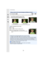 Page 743. Easy Recording
74
You can easily set the blurriness of t he background while checking the screen.
1Press [Fn4] to display the setting screen.2Set the blurriness by rotating the rear dial.
•
If you press [MENU/SET], you can return to the recording screen.
∫When operating the touch screen
1 Touch [ ].
2 Touch [ ] to display the setting screen.
3 Drag the exposure meter to set the blurriness.
•
If you press [MENU/SET], you can return to the recording 
screen.
•Pressing [Fn4] on the blurriness setting...
