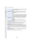 Page 303303
10. Uso de la función Wi-Fi/NFC
•Para detalles sobre cómo ingresar caracteres, consulte “Ingreso de texto” en la sección  P57.•Haga una copia de la contraseña.
Si olvida la contraseña, puede restablecerla co n [Rest. Ajus. Wi-Fi] en el menú [Conf.], sin 
embargo también se pueden restablecer otros ajustes. (excepto [LUMIX CLUB] )
•Una “dirección MAC” es una dirección única que  se utiliza para identificar el equipo de red.•La “dirección IP” hace referencia a un número que identifica una PC conectada...