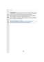 Page 35413. Otro
354
El protector MC es un filtro transparente que no af ecta ni los colores ni la cantidad de luz. 
Por lo tanto, se puede utilizar siempre para proteger la lente de la cámara.
El filtro ND reduce la cantidad de luz hasta aproximadamente 1/8 (igual que ajustar el 
valor de abertura de 3 incrementos) sin afectar el balance del color.
El filtro PL eliminará la luz reflejada en superficies de metal o no esféricas (superficies 
planas no metálicas, vapor de agua o partículas in visibles en el aire),...