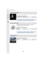 Page 823. Grabación fácil
82
Este efecto crea una imagen en bl anco y negro con ruido granular.
Este efecto hace borrosa toda la imagen para agregar una 
sensación de imagen en blanco y negro.
Este efecto añade a sus fotos una vista con contrastes dramáticos.
[Monocromático rugoso] Elementos que se pueden fijan
Textura granulada Menos granulado Más granulado
•La visualización de la pantalla de grabación se retrasará más de lo 
usual y la pantalla se verá como si los cuadros se cayeran.
[Monocromático sedoso]...