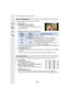 Page 1465. Focus and Brightness (Exposure) Settings
146
Position and size of the AF area can be changed.
1Press 2 ().2Select [ š] or [Ø ] and press  4.
•AF area setting screen is displayed.
•You can also display the AF area setting screen by 
touching the screen.
3Change the position and size of the AF area.
•
If you set the AF area over an eye in the yellow frame when [š ] is selected, the eye to be 
in focus will be changed.  (P143)
4Press [MENU/SET] to set.
•AF area with the same function as [ Ø] is displayed...