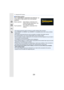 Page 259259
11. Using the Wi-Fi function
∫Describing method
When  “select [Select a destination from History]” , etc. 
is described in a step, perform any of the following 
operations.
•
The camera cannot be used to connect to a public wireless LAN c onnection.•Use a IEEE802.11b, IEEE802.11g or IEEE802.11n compatible device  when using a wireless 
access point.
•We strongly recommend that you set an encryption to maintain in formation security.•It is recommended to use a fully charged battery when sending...