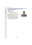 Page 26611. Using the Wi-Fi function
266
1Connect to a smartphone. (P262)
2Operate the smartphone.
Taking images via a smartphone/tablet (remote recording)
1Select  [ ].
2 Record an image.
•
The recorded images are saved in the camera.•Some settings are not available.
•When a high ambient temperature, continuous recording 
or other conditions cause the camera to overheat, the 
following restrictions will occur to protect the camera. 
Wait until the camera cools down.
–Continuous recording, motion picture...