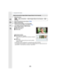 Page 285285
11. Using the Wi-Fi function
1Select the menu.
2Select [Via Network], and connect. (P295)3Select a web service.4Check the send settings, and select [Set].
•To change the send setting, press [DISP.].  (P302)
5Select [Single Select] or [Multi Select].
Select and send the images ([Send Images Stored in the Camera])
> [New Connection]  > [Send Images Stored in the Camera]  > [Web 
service]
[Single Select] setting
1 Select the picture.
2 Select [Set].
[Multi Select] setting
1 Select the picture. (repeat)...