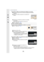 Page 26411. Uso de la función Wi-Fi
264
Cuando utilice un SSID y una contraseña para establecer una conexión
1Encienda la función Wi-Fi en el menú de configuración del teléfono 
inteligente.
2 Seleccione el SSID que aparece en la pantalla de la 
cámara.
3 Introduzca la contraseña que aparece en la pantalla 
de la cámara.
(Solo cuando realice la conexión por primera vez)
4Inicio “ Image App ”. (P261)
Si utiliza un dispositivo Android
Cuando se escanea el código QR para establecer una conexión
1Inicio “ Image App...