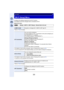 Page 309309
Wi-Fi/NFC
[Wi-Fi Setup] Menu
Configure the settings required for the Wi-Fi function.
The settings cannot be changed when connected to Wi-Fi.
Select the menu.
•
Refer to P295 for details.
•For details on how to enter characters, refer to “Entering Text” section on P61.
•If you are using the PC with standard settings, you do not need to change the workgroup.
•For details on how to enter characters, refer to “Entering Text” section on  P61.•A maximum of 32 characters can be entered.
•Refer to P300 for...